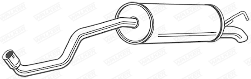 WALKER End Silencer
