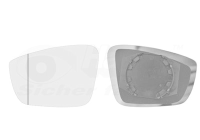 VAN WEZEL Spiegelglas, Außenspiegel * HAGUS * 5701831