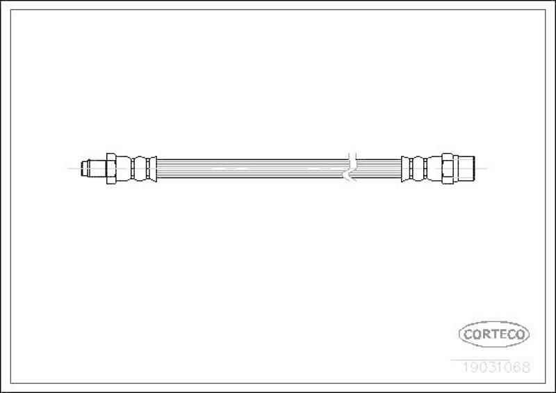 CORTECO Bremsschlauch