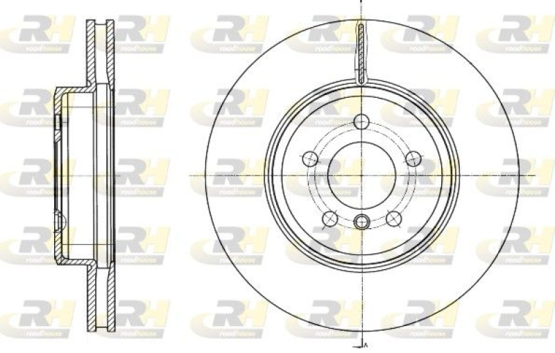 2x ROADHOUSE Bremsscheibe