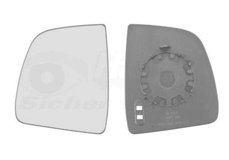 VAN WEZEL Spiegelglas, Außenspiegel * HAGUS * 1638831