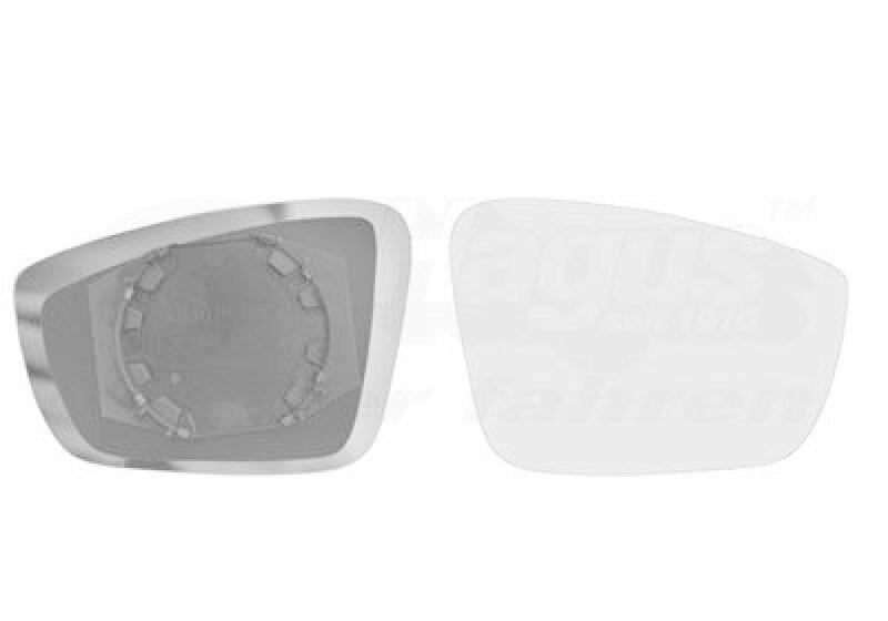 VAN WEZEL Spiegelglas, Außenspiegel * HAGUS * 5701832
