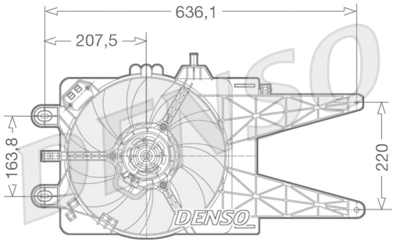 DENSO Lüfter, Motorkühlung