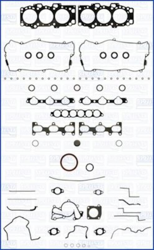 AJUSA Full Gasket Set, engine MULTILAYER STEEL