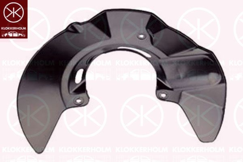 KLOKKERHOLM Splash Panel, brake disc