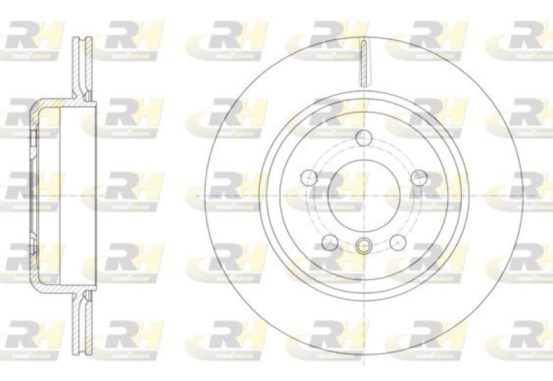 2x ROADHOUSE Bremsscheibe