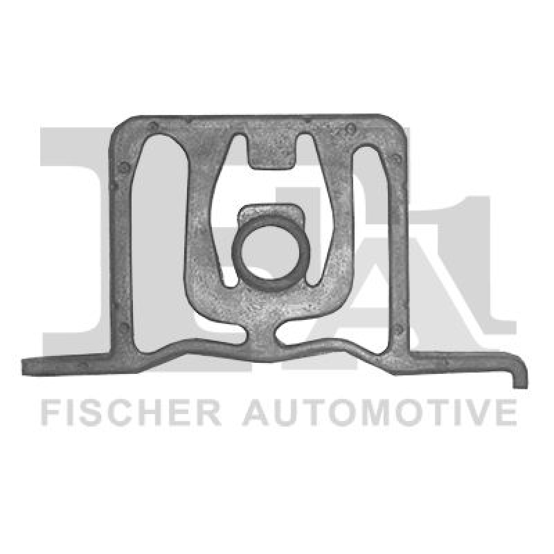 FA1 Mount, exhaust system