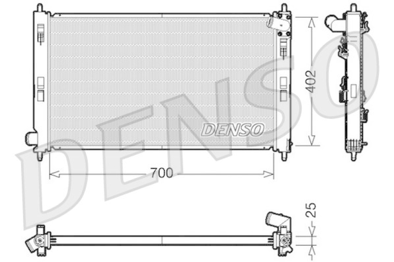 DENSO Radiator, engine cooling