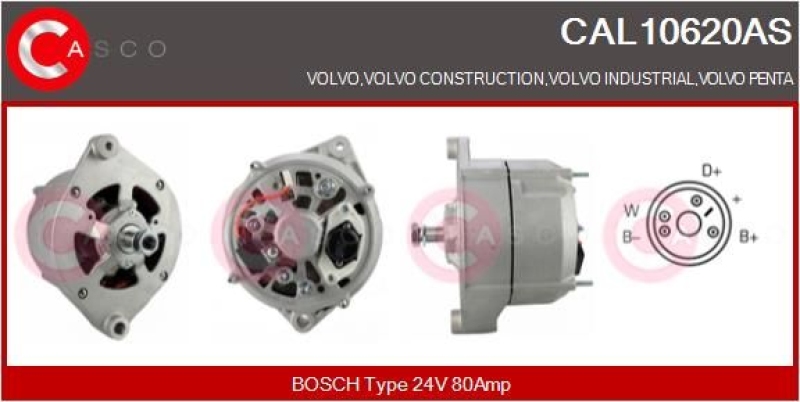 CASCO Generator Brand New HQ