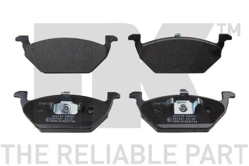 Bremsbelagsatz, Scheibenbremse 224740