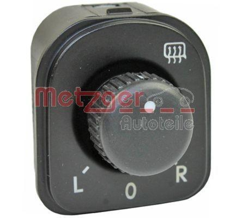 METZGER Switch, mirror adjustment GREENPARTS