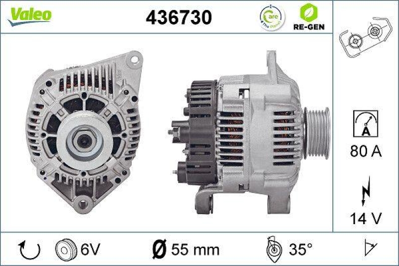 VALEO Generator VALEO RE-GEN AT