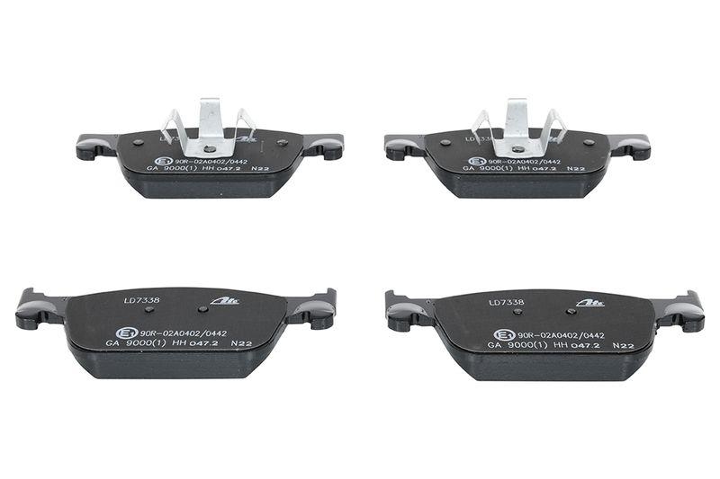 ATE Bremsscheiben 296mm + Ceramic Bremsbel&auml;ge Vorne passend f&uuml;r Vol...