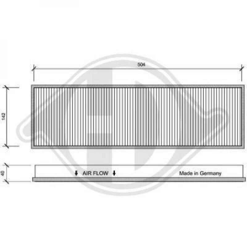 DIEDERICHS Filter, Innenraumluft DIEDERICHS Climate