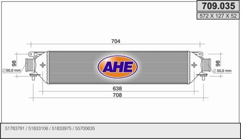 AHE Charge Air Cooler