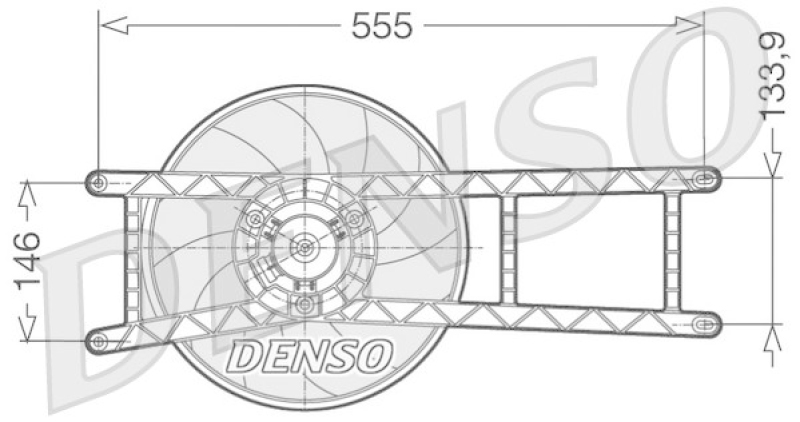 DENSO Fan, engine cooling