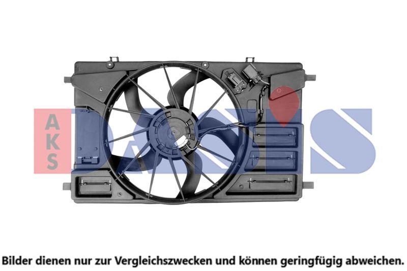 AKS DASIS Lüfter, Motorkühlung