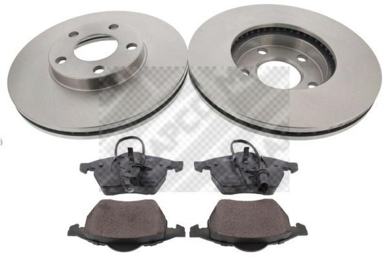 MAPCO Brake Set, disc brakes