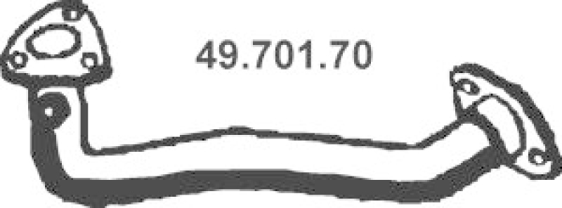 EBERSP&Auml;CHER Abgasrohr