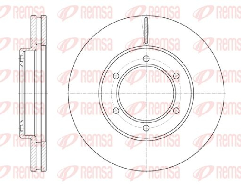 2x KAWE Brake Disc