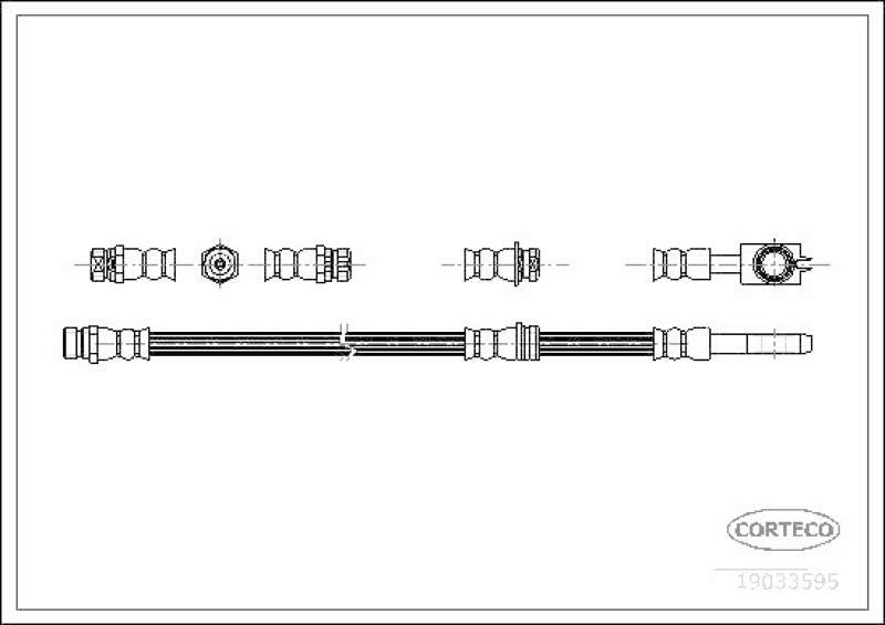 CORTECO Bremsschlauch