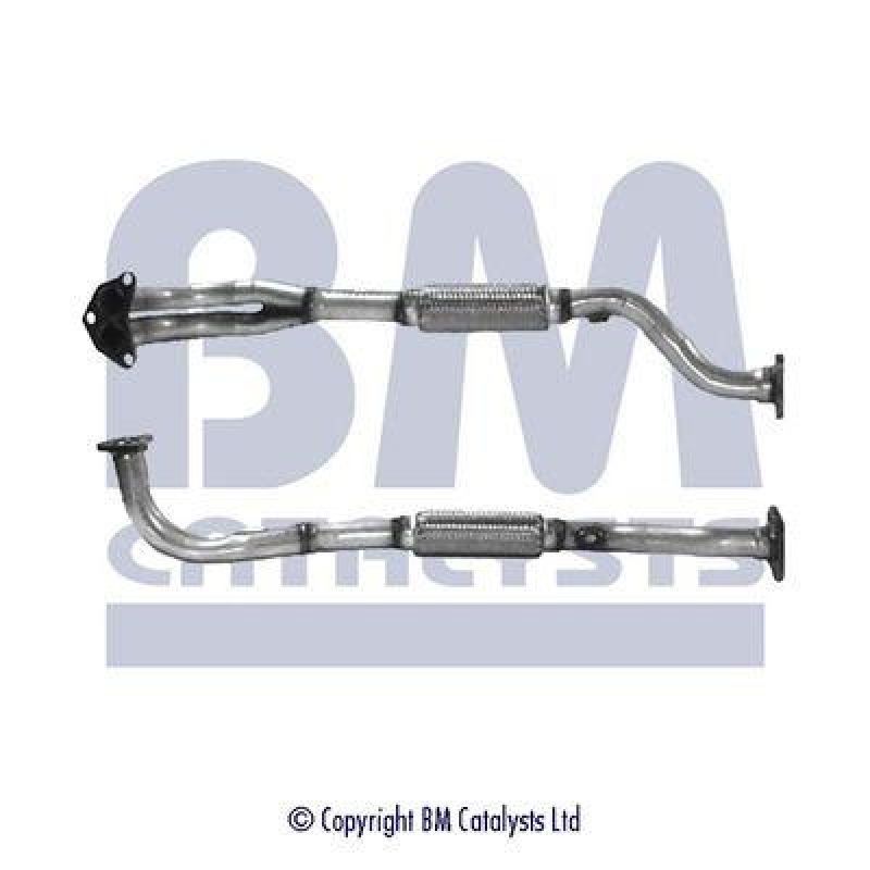 BM Catalysts Abgasrohr Auspuffanlage Vorne passend für Hyundai S Coupe 1.5 BM70235