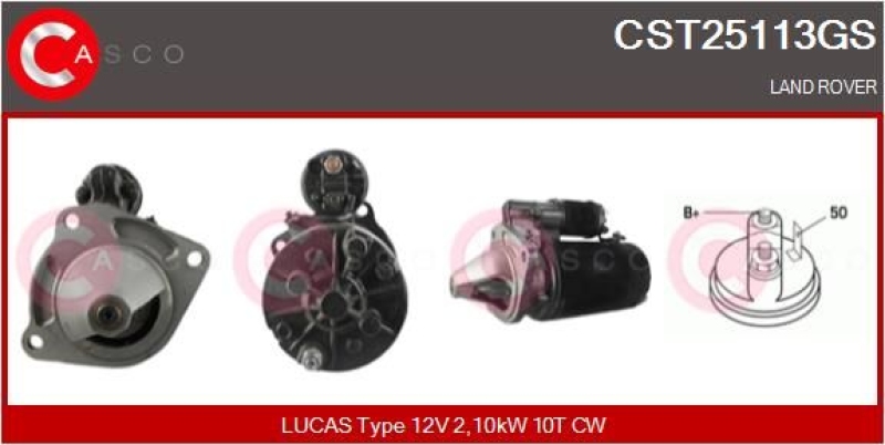 CASCO Starter Genuine