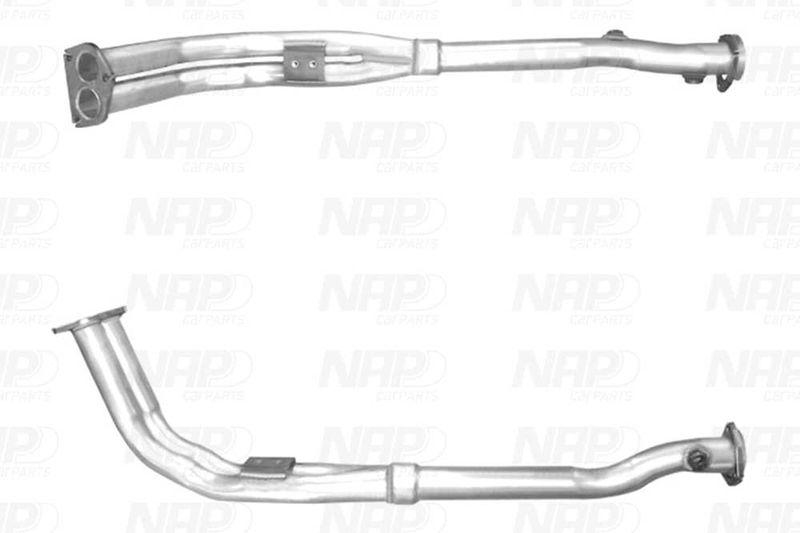 NAP carPARTS Abgasrohr CAF10552