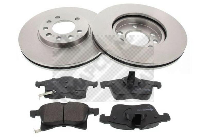 MAPCO Brake Set, disc brakes