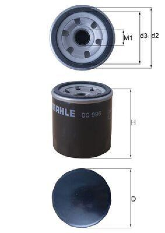 MAHLE Oil Filter