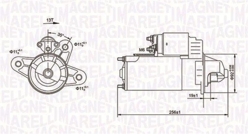 MAGNETI MARELLI Starter 63720977010