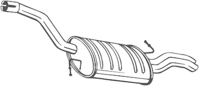 BOSAL End Silencer