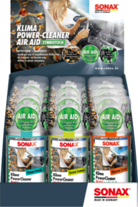 SONAX Klimaanlagenreiniger/-desinfizierer KlimaPowerCleaner AirAid symbiotisc...