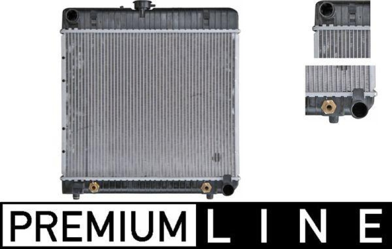 MAHLE Kühler, Motorkühlung BEHR *** PREMIUM LINE ***