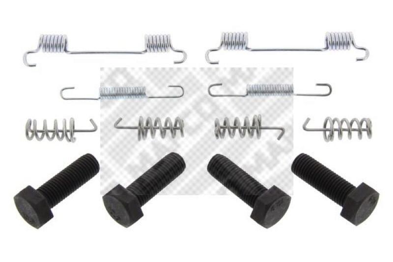 MAPCO Zubehörsatz Bremsbacken Trommelbremse Montagesatz