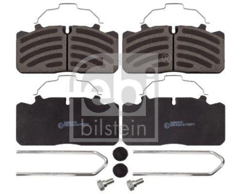 FEBI BILSTEIN Bremsbelagsatz, Scheibenbremse 16564