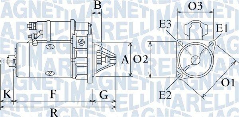 MAGNETI MARELLI Starter