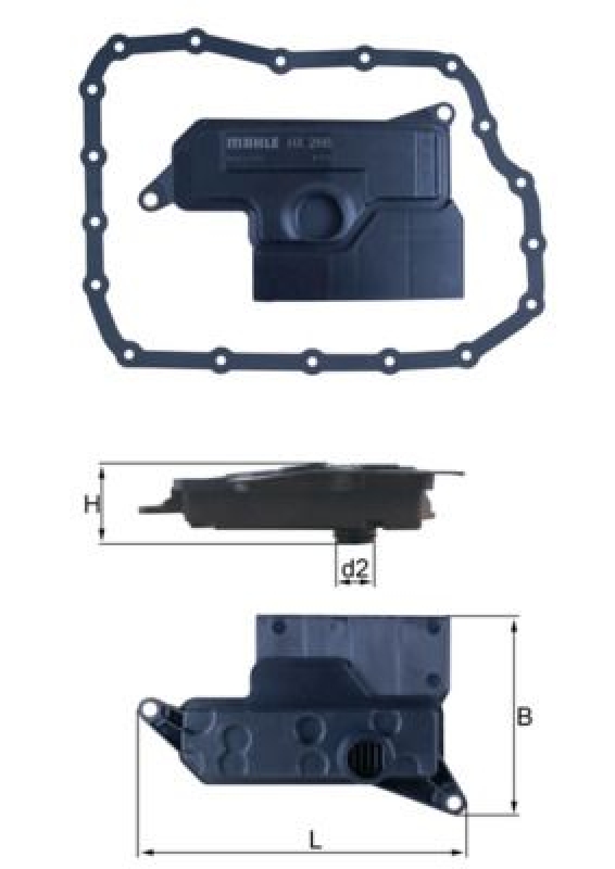 MAHLE Hydraulikfilter, Automatikgetriebe
