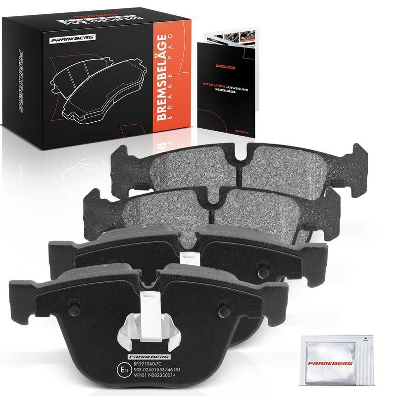 4x Frankberg Bremsbel&auml;ge Hinterachse 5481FB0029801