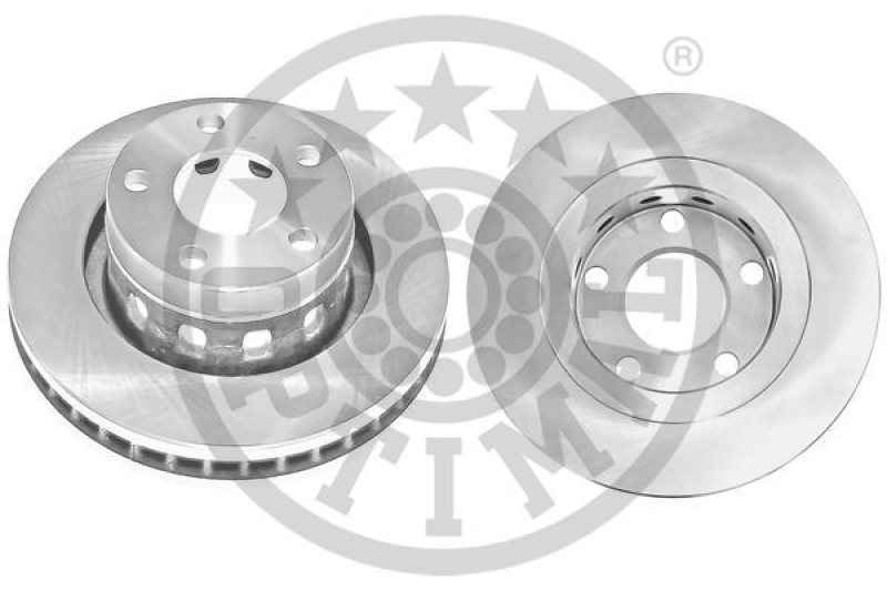 2x OPTIMAL Bremsscheibe COATED