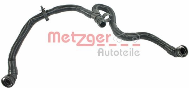 METZGER Hose, crankcase ventilation