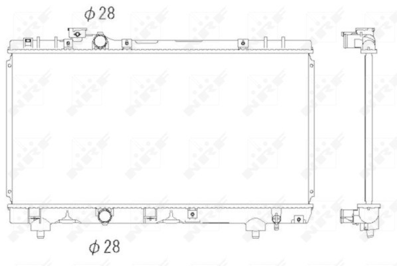 NRF Radiator, engine cooling