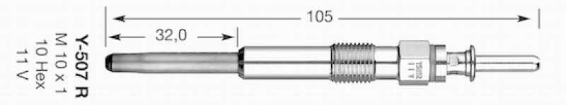 NGK Gl&uuml;hkerze