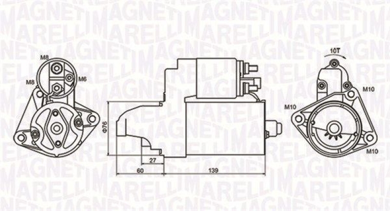 MAGNETI MARELLI Starter