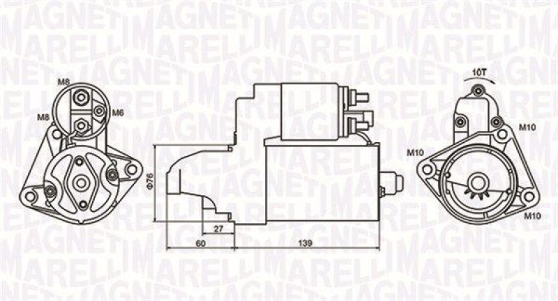 MAGNETI MARELLI Starter