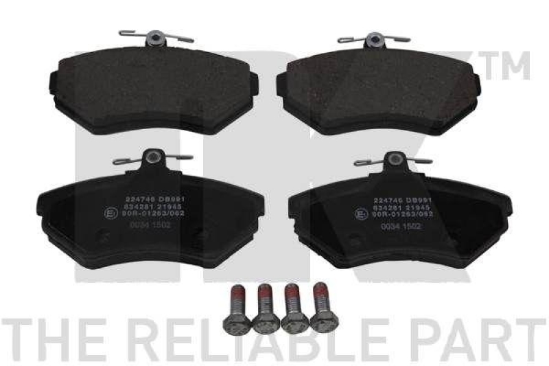 NK Brake Pad Set, disc brake