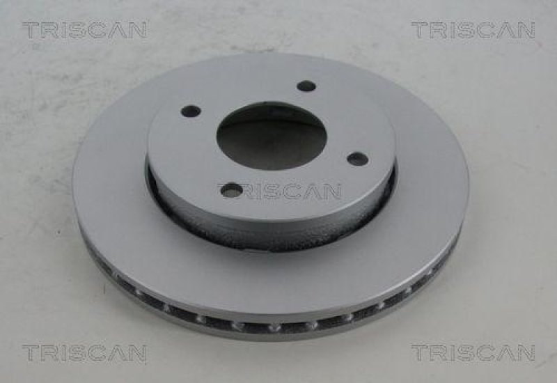 2x TRISCAN Brake Disc COATED