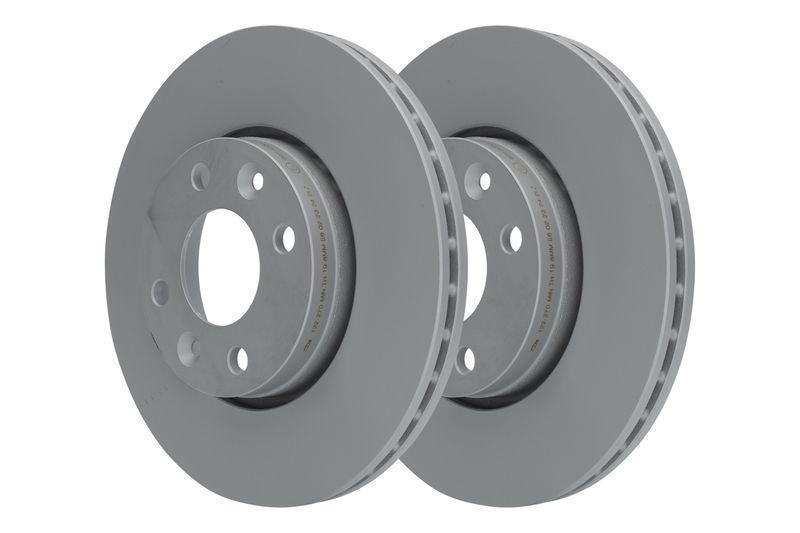 ATE Bremsscheiben 258mm + Bremsbeläge Vorne passend für Renault Clio 0.9 Dacia