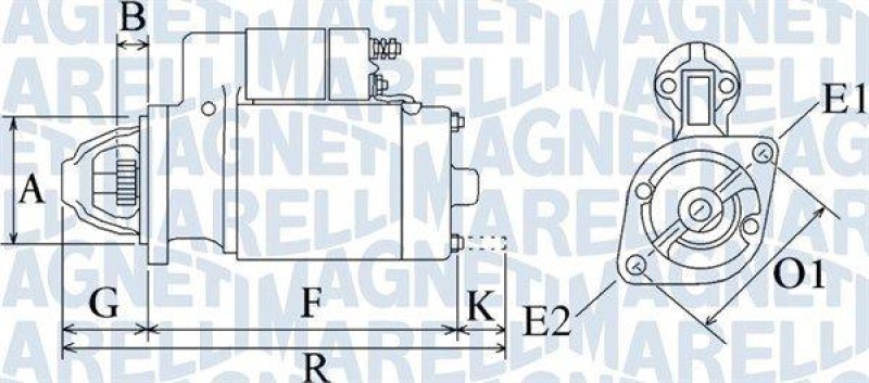 MAGNETI MARELLI Starter