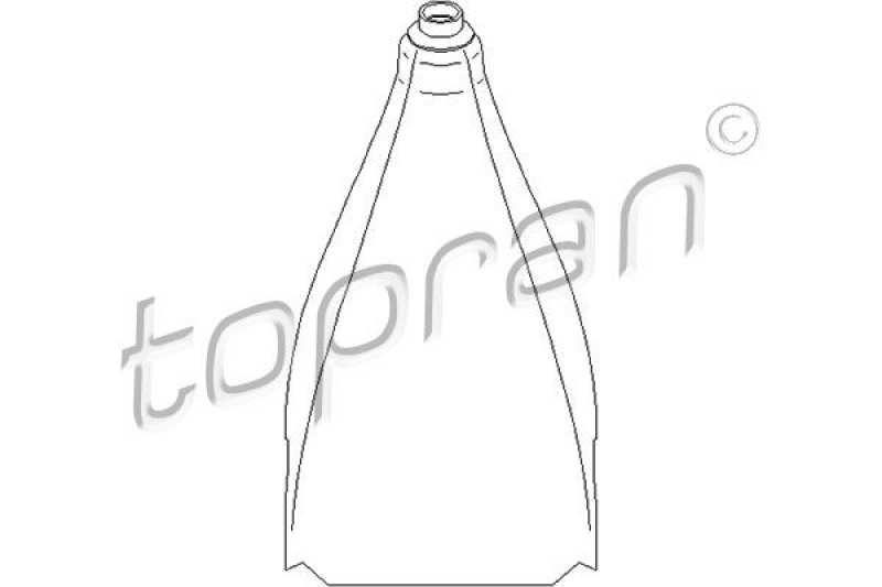 TOPRAN Gear Lever Gaiter